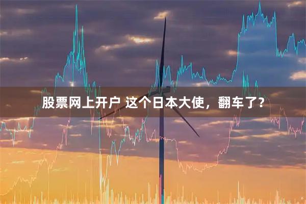股票网上开户 这个日本大使，翻车了？